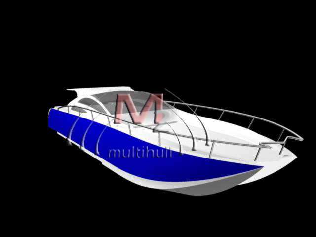 M2 58 blue and white exterior concept rendering