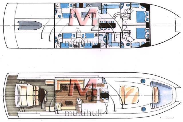 M2 87 two-level arrangement plan