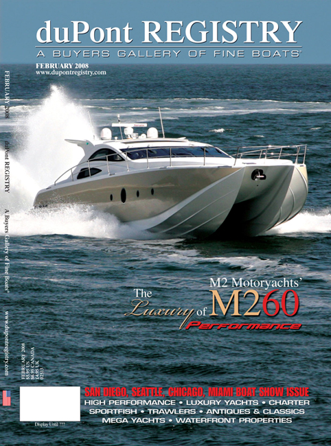 February 2008 duPont Registry cover featuring the M2 60